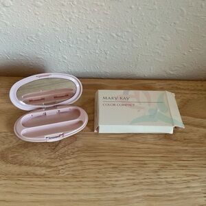 Mary Kay Color Compact 5455 Pink Pearl New In Box (small compact)